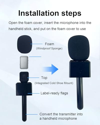 Support de micro sans fil DJI Mic pour éviter les bruits de manipulation