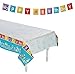 Science Kit For Kids Birthday Party Favors Supplies, Tablecloth Size: 54" x 108" And Happy Birthday Banner Size: 90" x 7" Scientist Party Decorations, Table Cover Accessory, By 4E's Novelty
