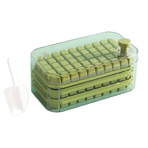 Kefeng 製氷皿 蓋付き 大容量50/100/150/200個取 取りやすい 大きい氷 透明氷 アイストレイ 製氷器 四角氷 密閉蓋付きのアイスグリッド 家庭用 氷入れ 氷作る容器 冷凍保存 耐久性 漏れ防止 長方形 DIY飲み物 宅飲み パーティー