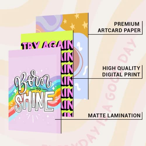 Image of CodersParadise Danish Pastel Wall Collage Kit - 54 Premium Aesthetic 4x6 Inch Posters| Soft Pastel Room Decor Prints for Bedroom & Living Room | Cute Minimalist Wall Art for Aesthetic Interior Styling