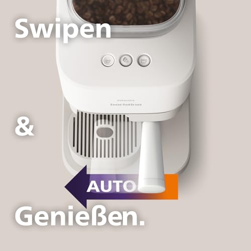 PHILIPS Baristina Espressomaschine mit Milchaufschäumer, Weiß, 16 Bar – Bild 3