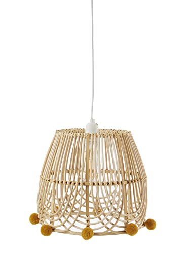 VERTBAUDET Kinderzimmer Lampenschirm aus Rattan braun ONE SIZE