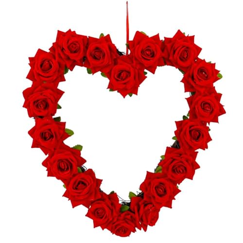 Couronne en cœur saint-valentin pour une déco de table romantique - 2