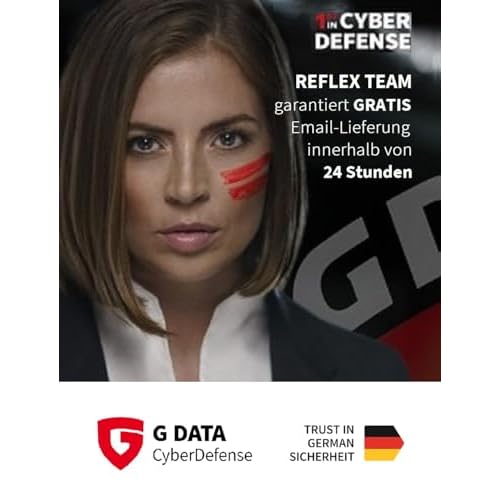 G DATA Internet Security 2025/2026 | 3 Geräte - 1 Jahr | Made in Germany | Virenschutzprogramm für Windows, Android, iOS | Updates inklusive | Software Key Card per Amazon-Email und Luftpost