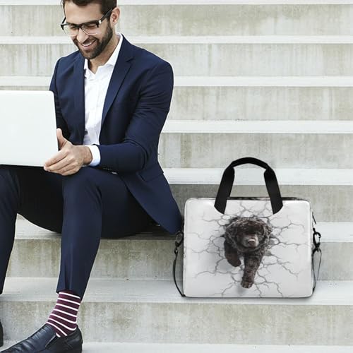 Bolso maletín para laptop 15.6 pulgadas negro miniatura 3