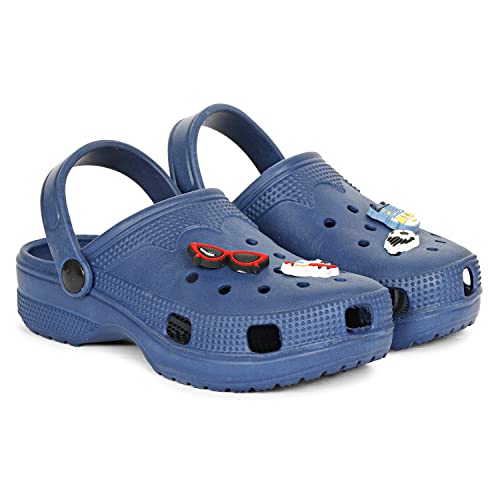 Image of MOZAFIA CHIKU Super Lightweight Cushioned Footbed EVA Sole Pull ON Washable Clogs for Kids