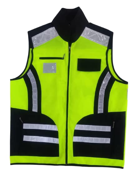 Evion Reflective Safety Jacket ES-031 (L, Green and Black) (B09V55D1BX) Amazon Price History, Amazon Price Tracker