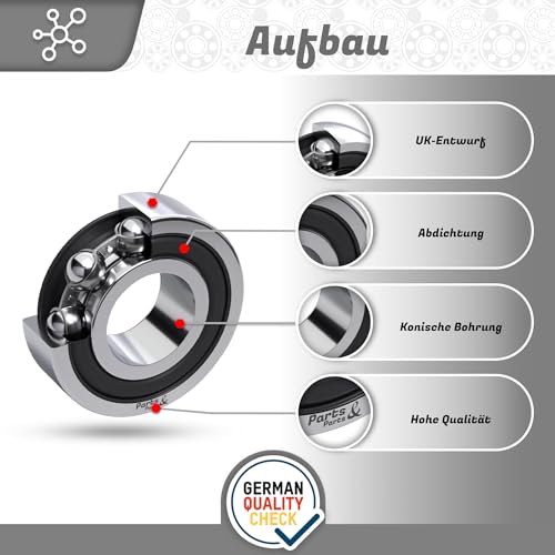 Parts and Parts Spannlager UK (30x62x25)