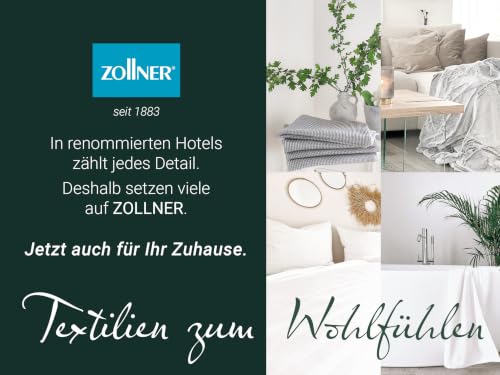Foto von ZOLLNER 4er Set Geschirrtücher, ca. 50x70 cm, Baumwolle, grau gestreift