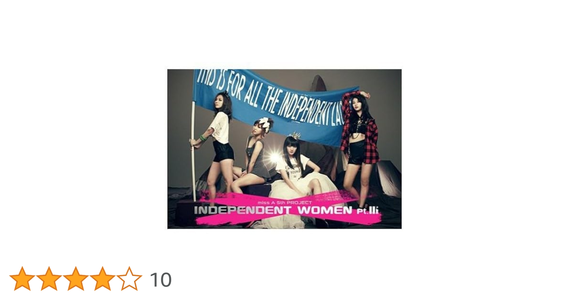 Amazon.co.jp: Miss A - Independent Women pt.III (韓国盤): ミュージック