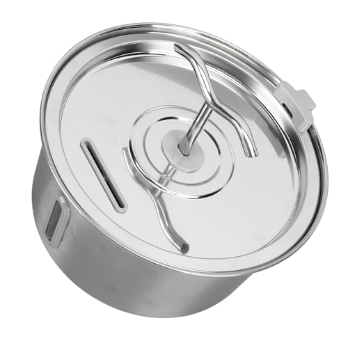 Fuente de Agua para Gatos Acero Inoxidable 3.2L Dual miniatura 2