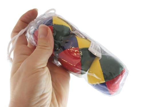 Curious Minds Busy Bags 2 Sets of 3 Juggling Balls (2 Sets/6 Balls) - Classic Skill Toy -Tweens and Teens - Home and On The Go - Playground Beginner