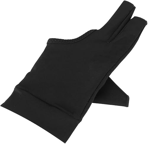 Miniatura 6 de Tbest Guantes de piscina, para mano derecha, 8 bolas de piscina, 4 colores para adultos, 3 dedos, para billar, guantes de billar para hombres y