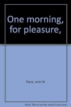 Hardcover One morning, for pleasure, Book