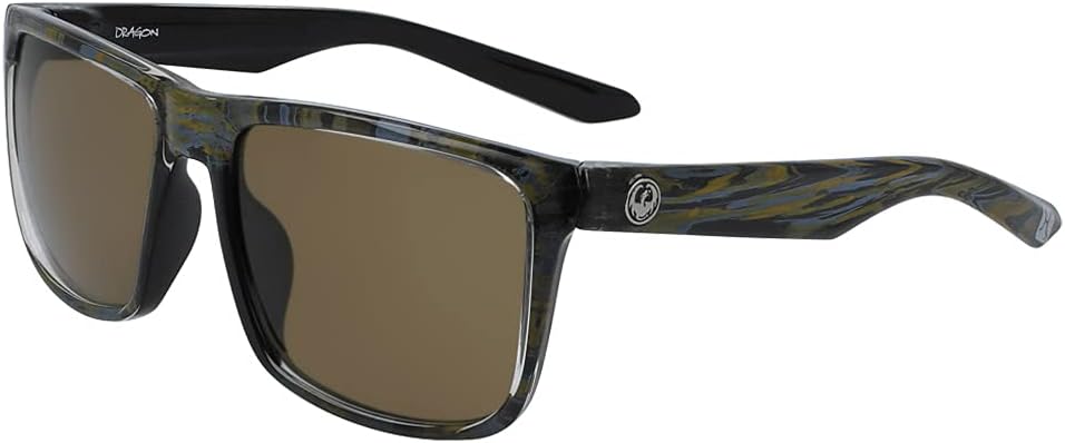 Dragon mens Meridien Rectangular Sunglasses