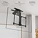 VIVO Electric Flip Down Swiveling Ceiling TV Mount for 32 to 70 inch Screens, Large Motorized Flat Ceiling VESA Mount, App and Voice Control, Black, MOUNT-E-FD70S
