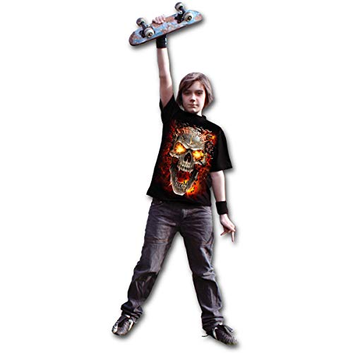 Spiral - Skull Blast - Kids T-Shirt Black