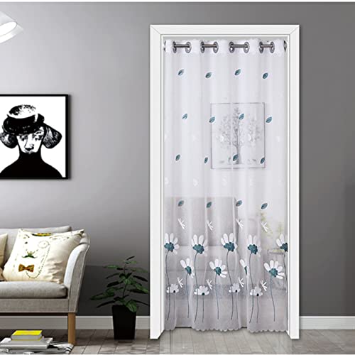 カフェカーテン 暖簾 間仕切り キッチン カーテン 小窓用 カフェ レースカーテン カラー 120*200cm 田園風 目隠し 喫茶店 店舗飾り 洗面所 出窓 パウダールーム フリル モダンインテリア おしゃれ 飾り物 窓口 ドアー 本棚