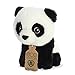 Aurora® Responsibly Made Eco Nation™ Mini Panda Stuffed Animal - Ideal for Playtime Adventures - Perfect for Birthdays or Just Because - Black 5 Inches