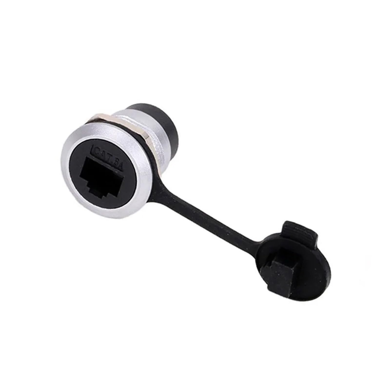 Connecteur RJ45 type D CAT6A femelle femelle argent pour panneau réseau