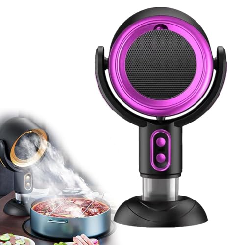 Ventilateur Puff Chill pour Fumer, Purificateur de Fumée, Purificateur d'air Portable pour Fumée, Mini Comptoir Cuisine Ventilateur d'extraction, pour...