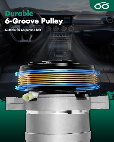 Image of SCITOO AC Compressor for Cadillac for 60 Special 4.9L 1993