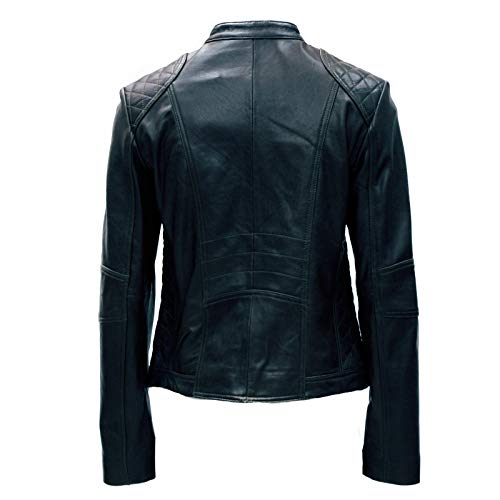 PAUL BERMAN Ladies Real Leather Biker jacket
