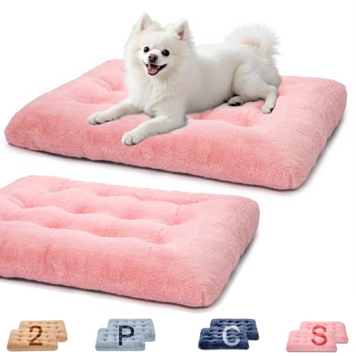 MOIRIG 2�p�b�N �􂦂錢�p�x�b�h�A�f���b�N�X�v���b�V�����p�N���[�g�x�b�h�A����~�ߕt���A���K�Ȍ������p�b�h�y�b�g�X���[�s���O�}�b�g ��^�A���^�A���^���p(2�p�b�N×�s���N�A����58.4 cm x ��45.7 cm × ����3�C���`)