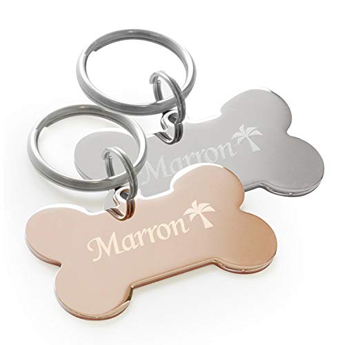 ティファニー ドッグ ボーン 犬 骨 ペット IDタグ キーホルダー