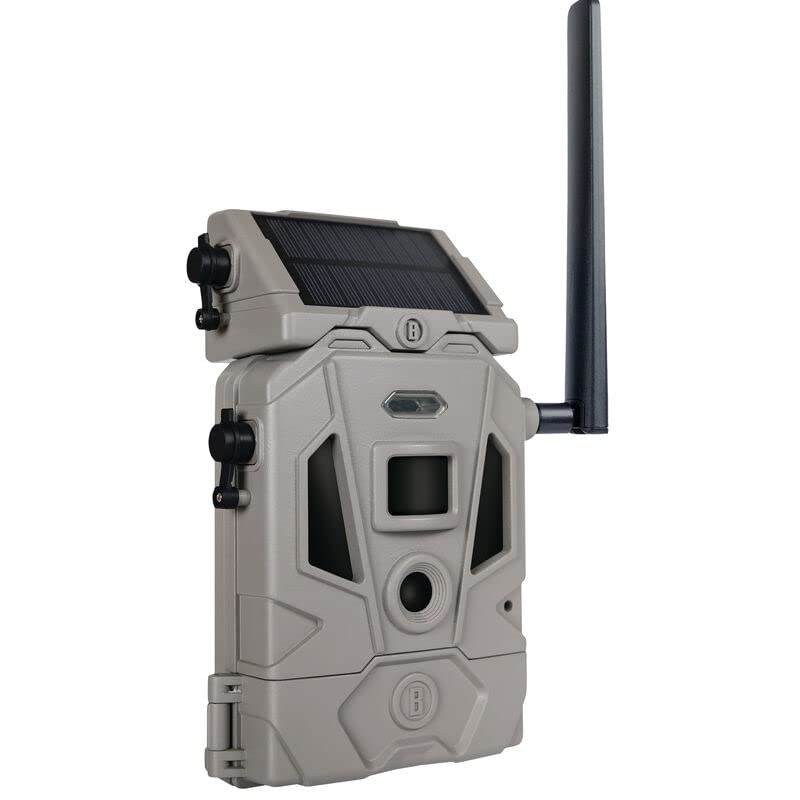 bushnell cellucore 20 solar trail camera low glow hunting game camera with detachable solar panel