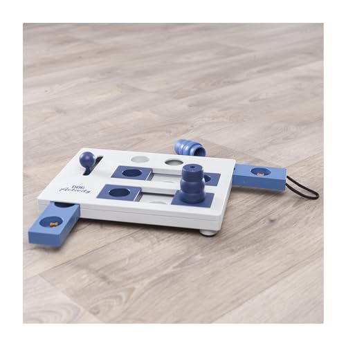 Image of TRIXIE Mini Mover Dog Activity Interactive Toy, Level 3 Food Puzzle Game, Brain Teasing Treat Dispenser, IQ and Mental Development Toy for Smart Dogs, Enrichment Toy for Boredom Busting