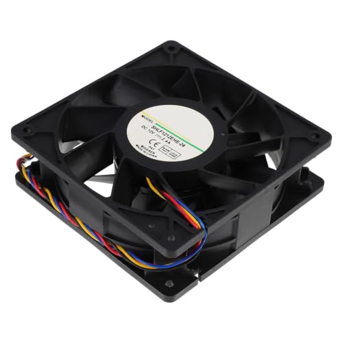Ventilador de refrigeración VANZACK de 4 cables y 12v para chasis de computadora resistente al calor