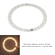 Haofy 3V-5V Ringlicht LED Dimmbar 10W, mit Kalter und Warmer 2-Farben-Beleuchtung USB-betrieben für Vlog,Live Steaming, Video,Selbstporträtaufnahmen