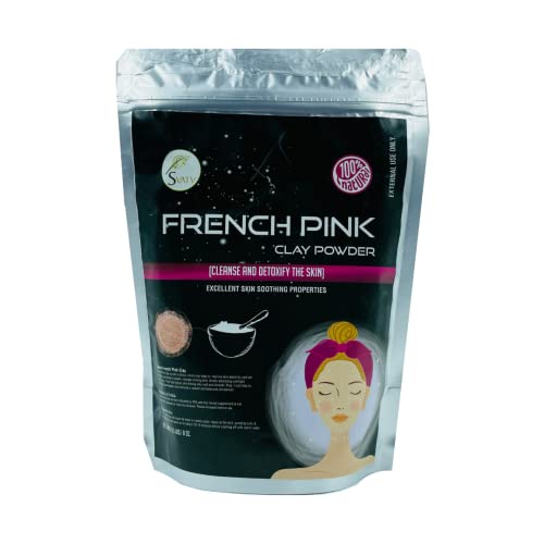 SVATV SKIN POWDER (French Pink Clay), 227 g (Pack of 1)