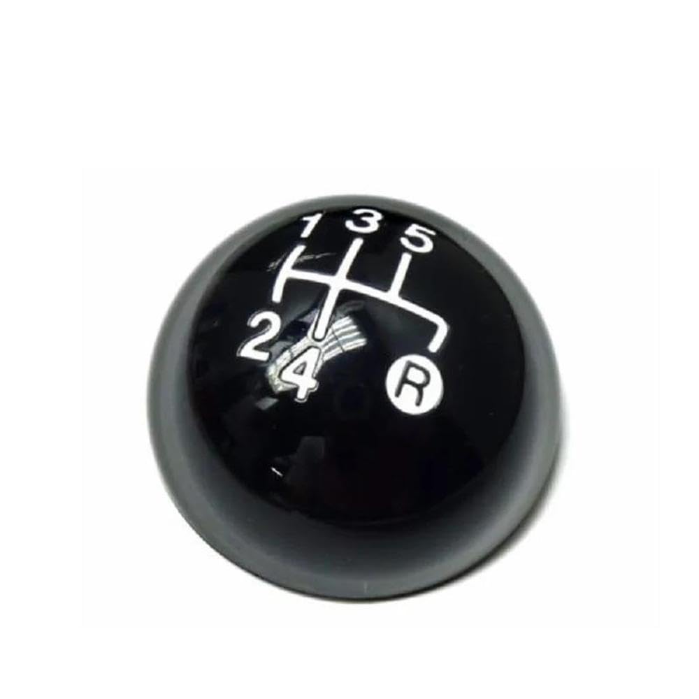 POANBCGY Shift Ball Joint 5 Speed 6 Gear Car Shift Knob Gear Knob for Fiat 500 Car Styling Accessories(5speed)