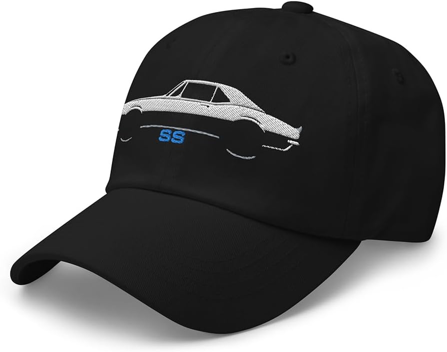 CO2 Tees Chevy Camaro SS American Muscle Car Baseball Cap