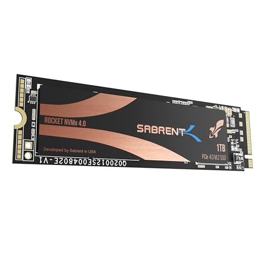 Sabrent 1TB Rocket Nvme PCIe 4.0 M.2 2280 Internal SSD Maximum Performance Solid State Drive (SB-ROCKET-NVMe4-1TB)