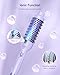 Wavytalk Thermal Brush, 1.5 Inch Blowout Express Ionic Heated Round Brush Creates Blowout Look Effortlessly Achieves Gorgeous Curls, Dual Voltage (Purple)