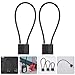 OSALADI 2pcs Steel Cable Locks Metal Bike Lock for Motorcycles and Luggage Theft Security for Helmets and Key Locking System