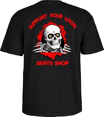 Powell Peralta Support Your Local Skate Shop Ripper T-Shirts