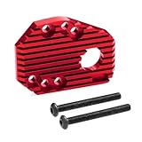 RC Toys For Tamiya M05 TAMC-012BU Aluminum Motor Side Heat Sink RC Car Parts Crawler Upgrade Accessories Replacement Replace(Red)