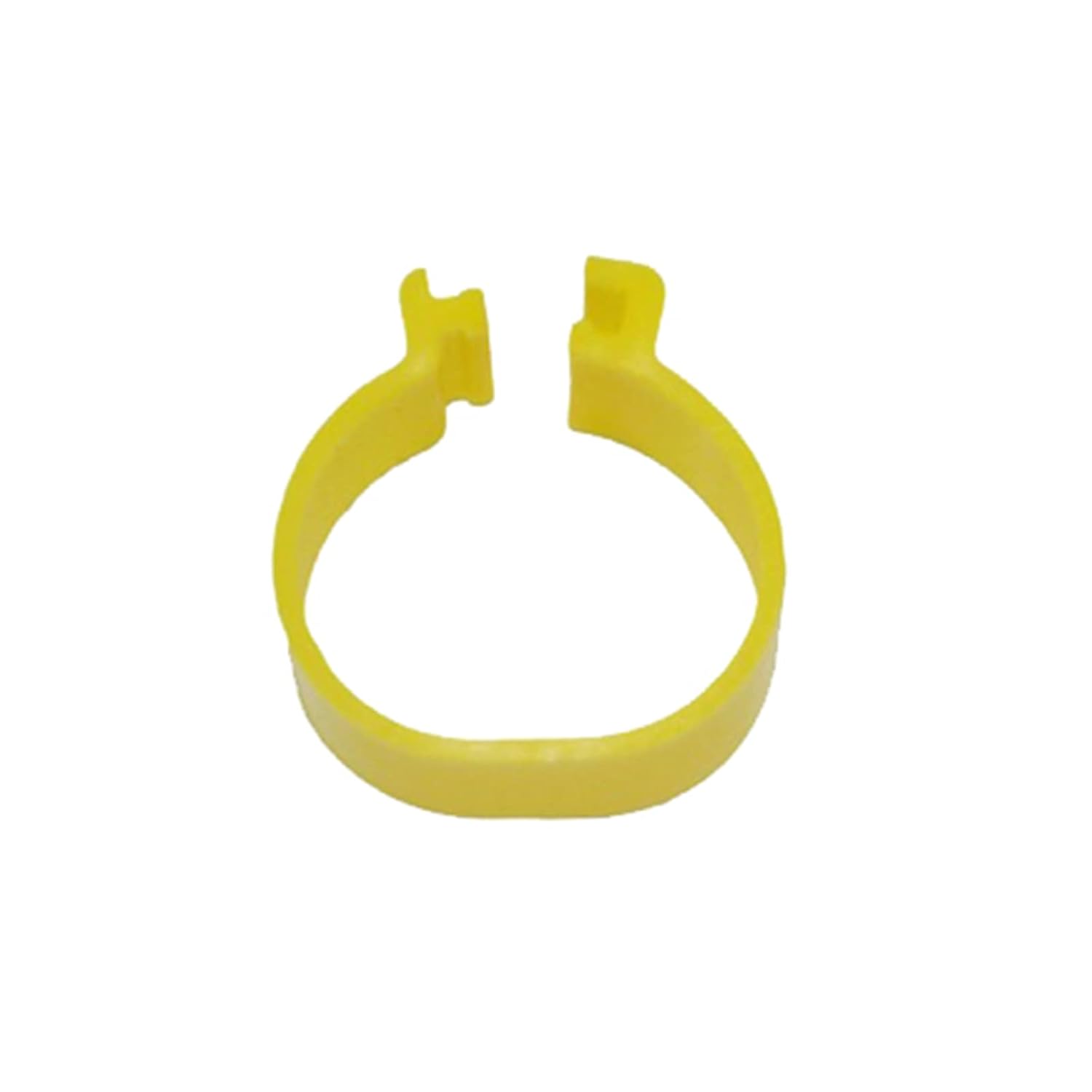 チキンレッグリング 1000個 内径1.6cm 鶏の足リング 鳩うずらリング レッドM(Yellow)