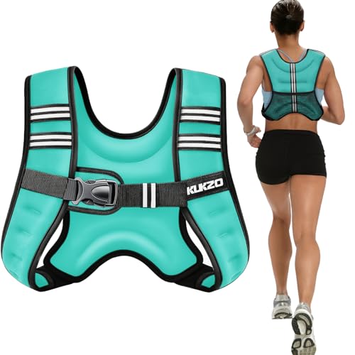 Image of Weighted Vest Woman 6 /8 /12 /16 /20 /25 /30lb Weight Vest for Women Men Body Weight Vests for Walking Strength Training Running Workout Jogging Fitness