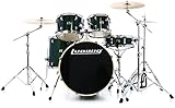 Ludwig Element Evolution LCEE220 5-piece Complete Drum Set with Zildjian Cymbals - Emerald Sparkle