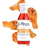 Yo Mama’s Foods Keto Buffalo Dipping, Marinade & Wing Sauce - Pack of (1) - Low-Zero Carb, No Sugar Added, Whole30, Paleo, Gluten and Soy Free, and Low Calorie!