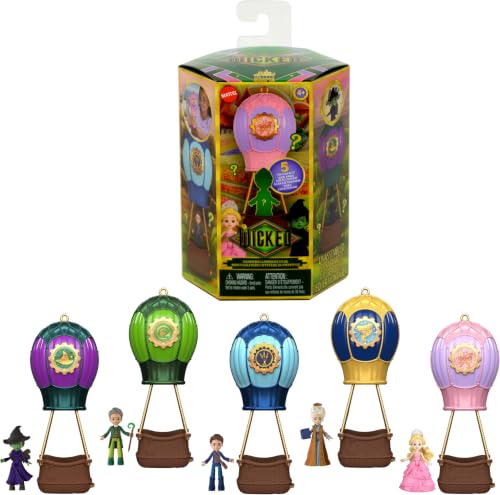 Set de muñecas pequeñas y globo aerostático Wicked Ozian miniatura 1