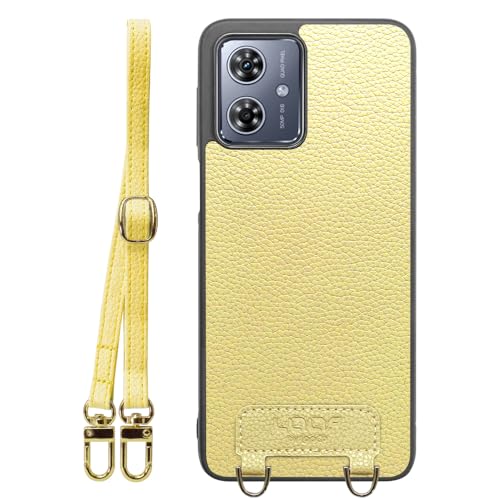 LOOF LUXURY-SHELL SHOULDER �{�v ���U�[ �X�}�z�P�[�X for motorola moto g64 5G / g64y 5G �p �P�[�X �J�o�[ �X�g���b�v�z�[�� �V�����_�[ �X�g���b�v �X�}�z�V�����_�[ �V���v�� �ϏՌ� ���^ 