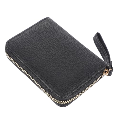jojofuny Id Jacket Women's Wallet Capacity Card Organizer Zipper Purse Coin Pouch