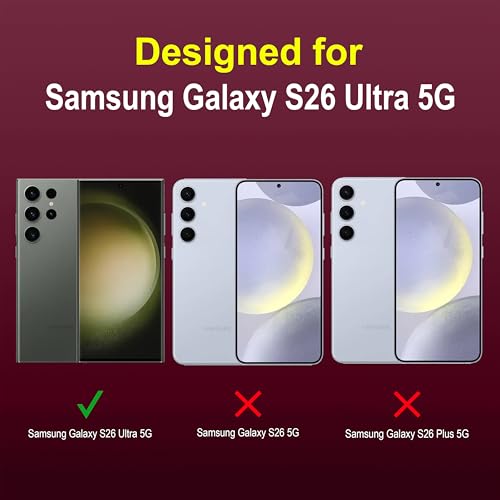 Image of Zapcase Back Case Cover for Samsung Galaxy S26 Ultra 5G | Compatible for Samsung Galaxy S26 Ultra 5G Back Cover | Liquid Silicon Magic Case with Camera Protection | Plum