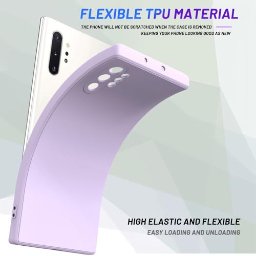 Image of for Samsung Galaxy Note 10 Plus Case Purple, Scratch Resistant with Soft Touch, Slim Thin Phone Cover for Samsung Galaxy Note 10 Plus